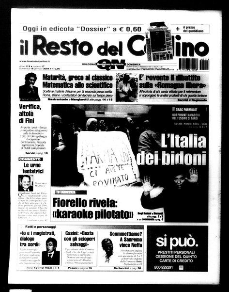 Il Resto del Carlino : giornale dell'Emilia